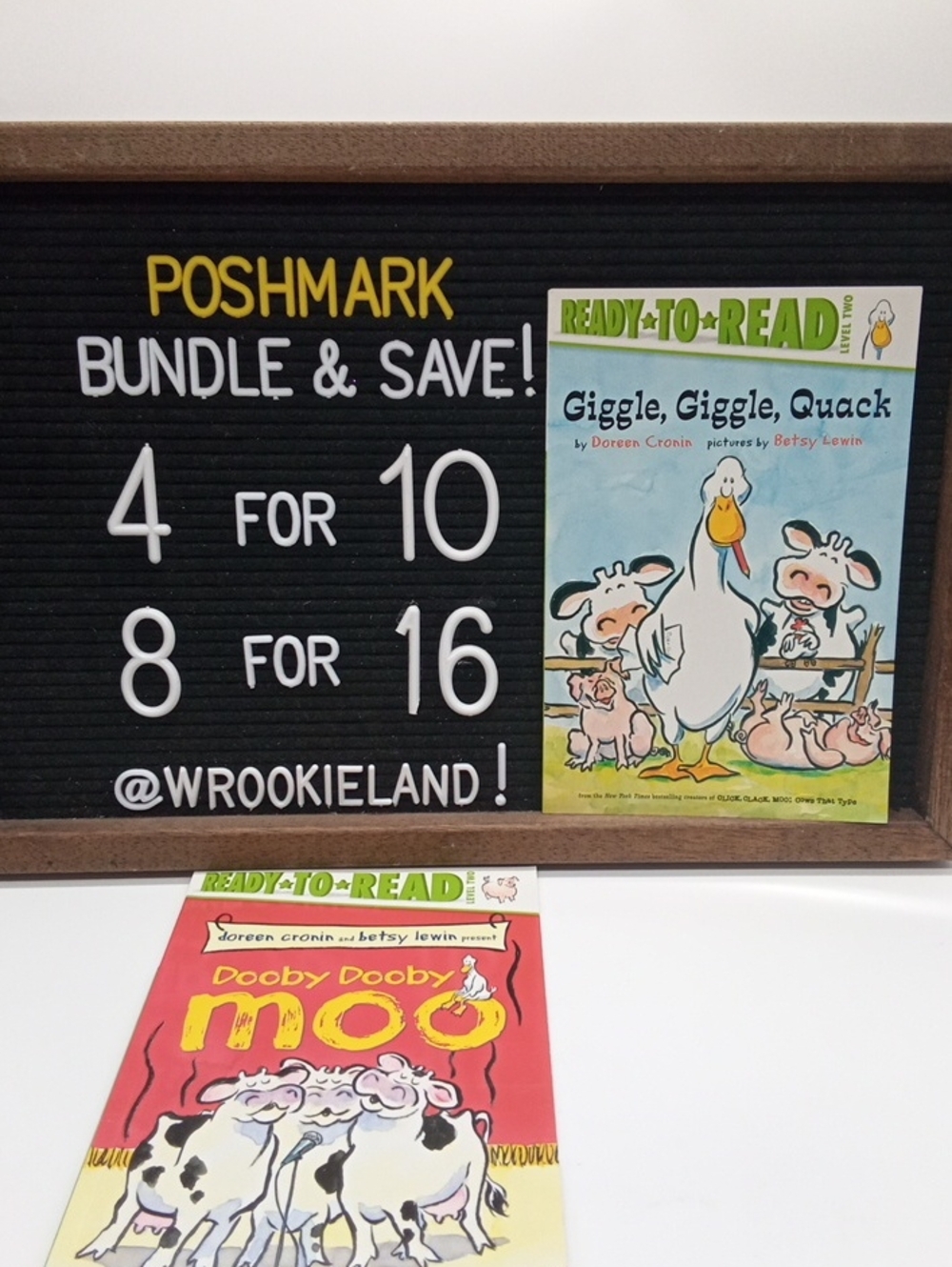 Ready To Read Level 2 Dooby Dooby Moo\Giggle Giggle Quack Readers Book#3